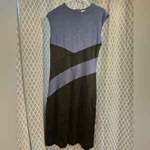 Sonia Rykiel Paris Color Block Blue Black Size 42/10